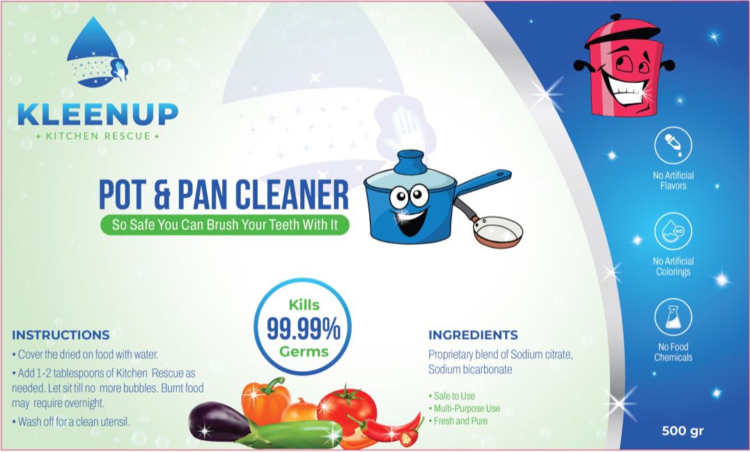KleenUp Kitchen Rescue- Pot And Pan Cleaner