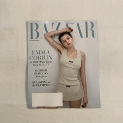 Harper’s Bazaar Emma Corrin “Is Writing Their Own” Issue June/July 2024 Magazine