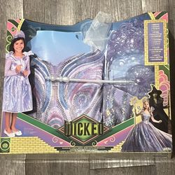 Wicked Deluxe Glinda Blue Butterfly Dress