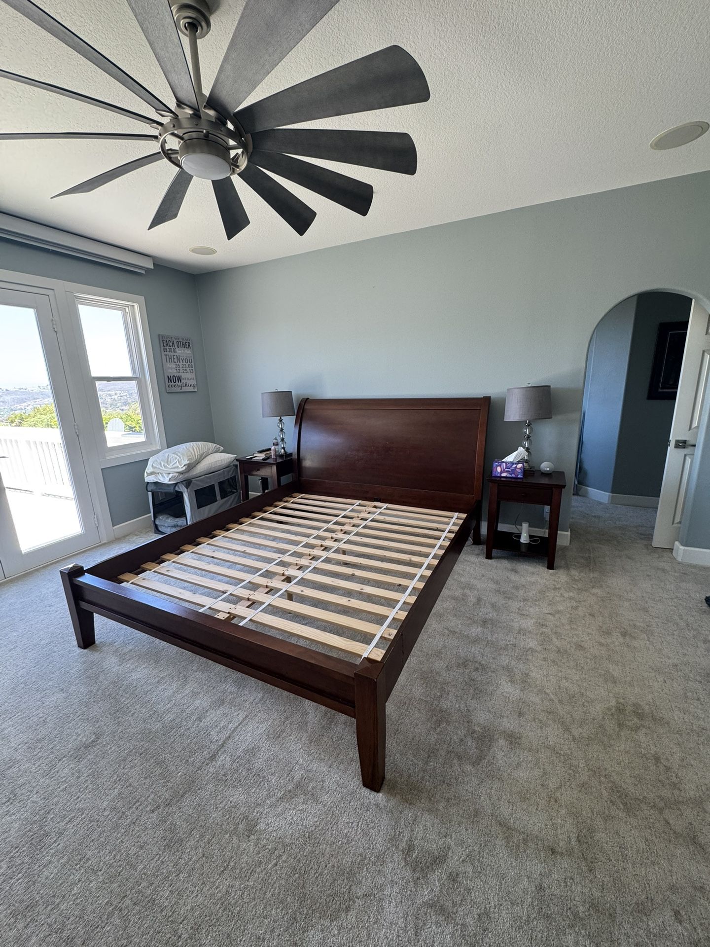 Free Cal king Sleigh Bed Frame- FREE