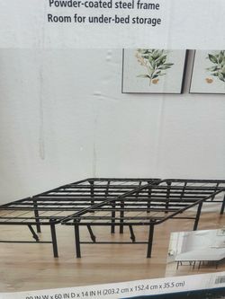 Queen size bed frame
