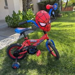 Kids Marvel Spider Man 12” Tricycle/Bike