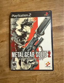 Metal Gear Solid 2: Sons of Liberty Playstation 2