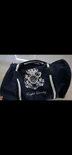 English Laundry Union Jack Navy Blue Duffel Bag