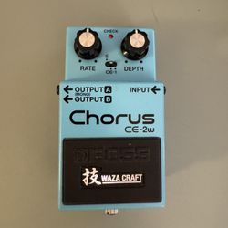 Boss Chorus Waza Craft CE-2w