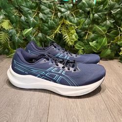 Asics GT-2000 14 Mens Size 10.5 Navy Blue White Athletic Running Shoes Sneakers