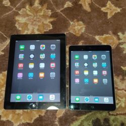 iPad Gen2 9inch iPad Mini 7’ Lot