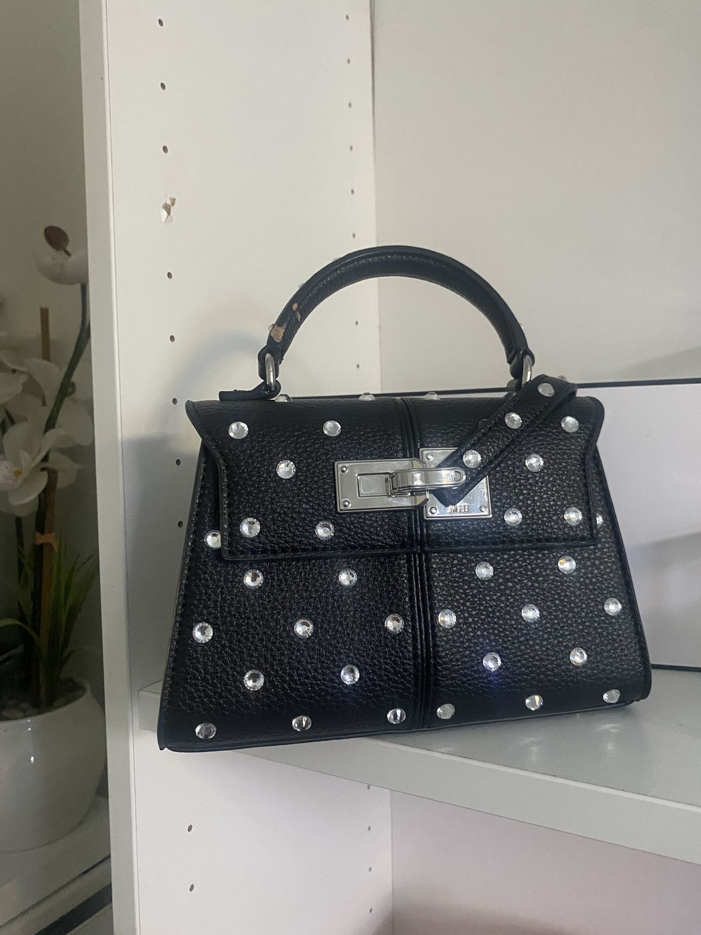 Black Sparkly Bag