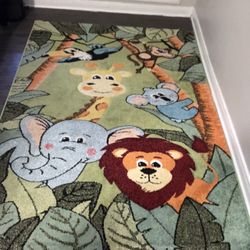 Children Rug - Jungle Theme