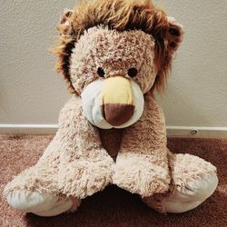 28" Tan Lion Stuffed Animal Toy
