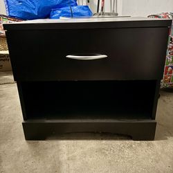 Dark Brown Bedroom Side Tables