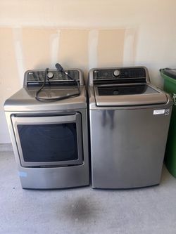 LG washer and dryer
