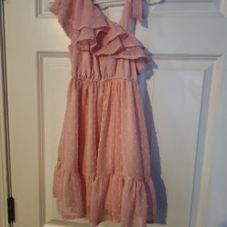 Grace Karin 6yr Girls Pink Summer Dress