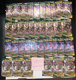 Lot of (36) Pokemon TCG Sword & Shield Evolving Skies Booster Packs SEALED MINT