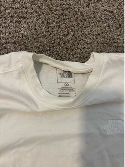 Long sleeve all white North Face