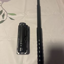 Heavy Duty Self Defense Retractable Stick 21inch