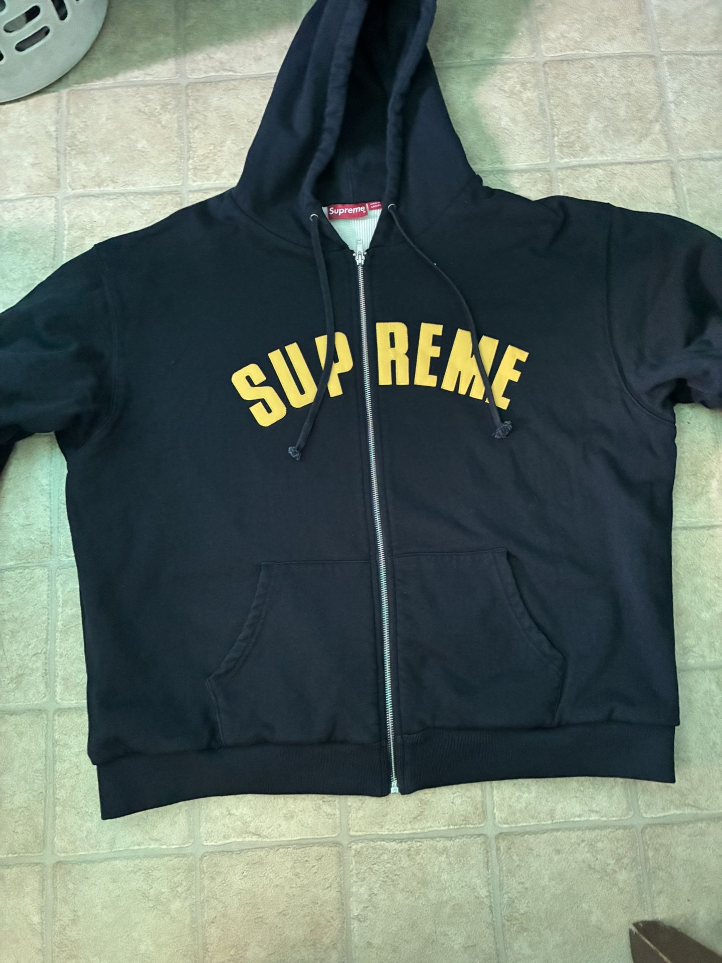 Supreme arc thermal zip up