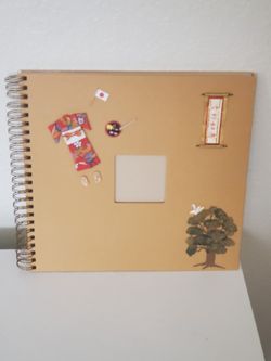 Japanese Themed Scrapbook