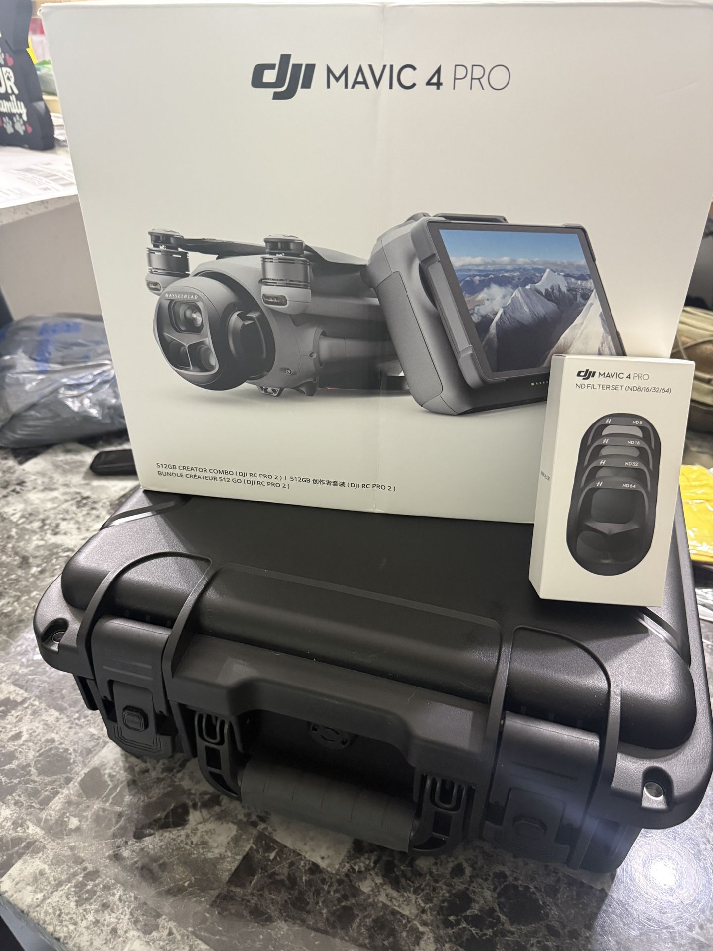 Dji Mavic 4 Pro Creator Combo With Nd Filters And Case
