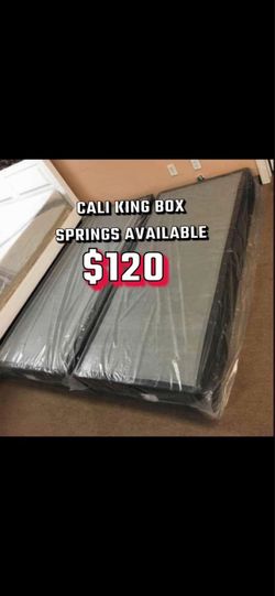 King / Cali king brand new box springs