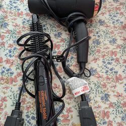 Blow dryer and curler