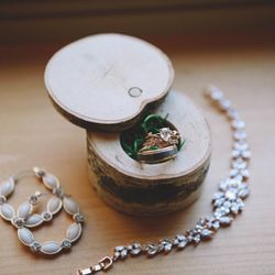 ✨Stunning Boho Unique Rose Gold Diamond Engagement Ring Set 💍