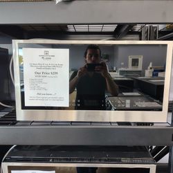 LG SMART 30 in. W/ 2 Cu. Ft. Over The Range Microwave, EasyClean 1,050-Watt in PrintProof Stainless Steel