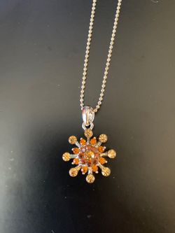 Sun necklace