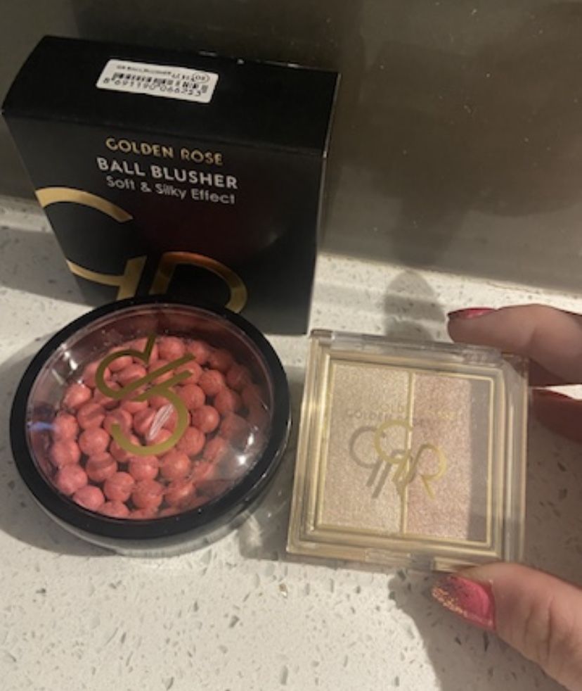 Ball Blushers And Highlighter Palette By Celesty