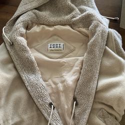 IZZI outerwear- Long Teddy Bear Jacket