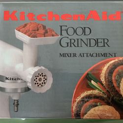 Vintage KitchenAid Food Grinder Mixer Attachment W/Instructions 