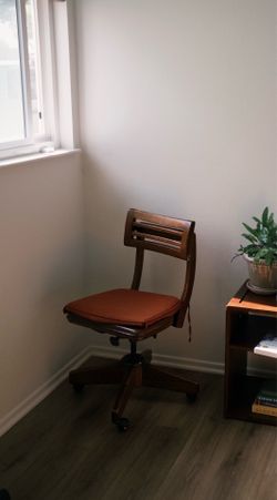Vintage wooden chair