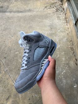 Jordan 5 wolf grey size 9.5 men’s