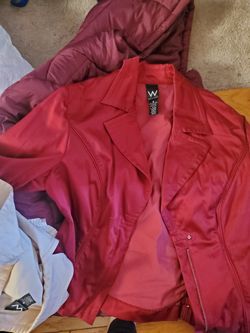 Four Garbage Bags Of Women Clothings And Shoes 