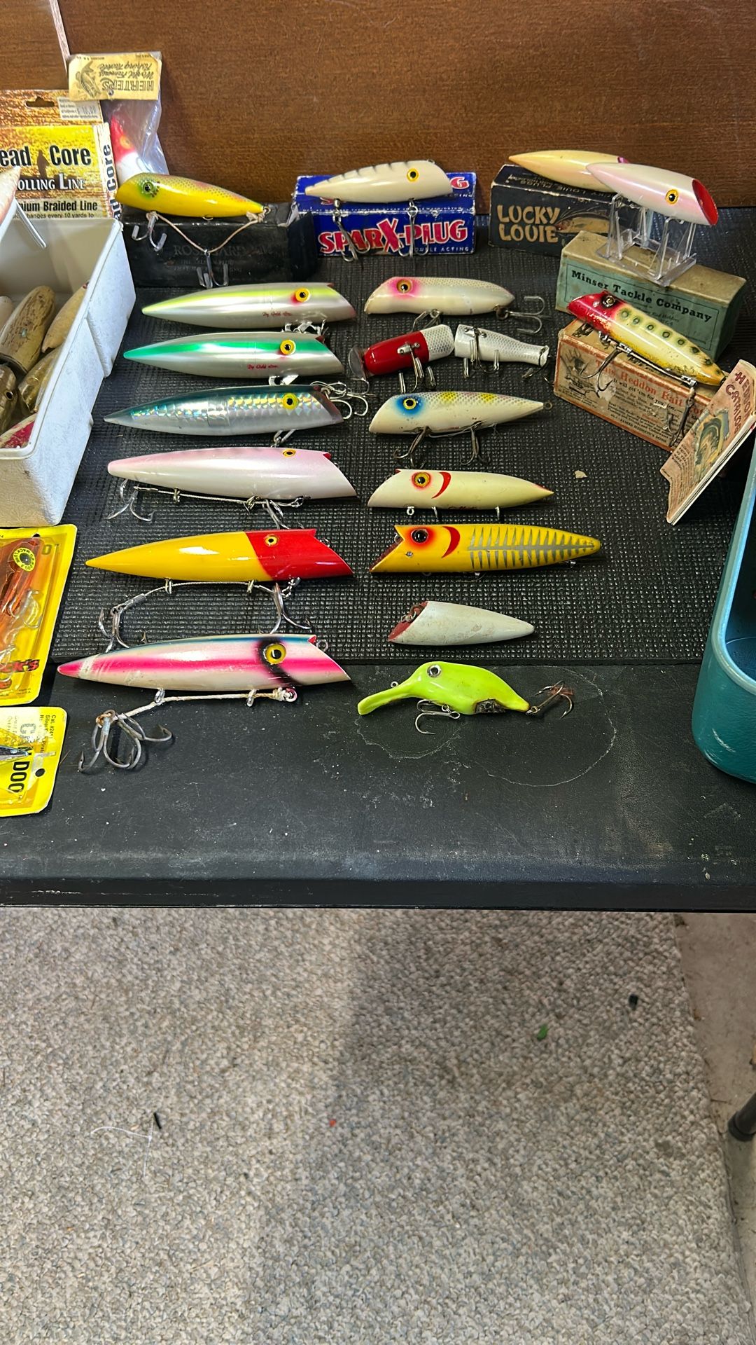 Vintage Salmon Fishing Tackle And Lures