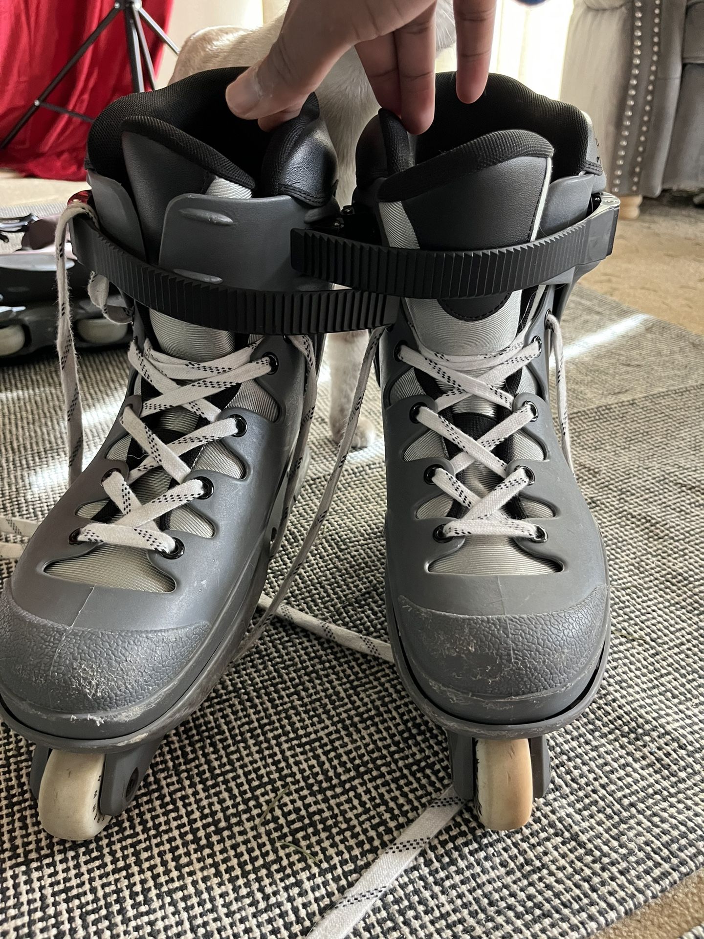 Them 908 community E Inline skates (men’s size 12)