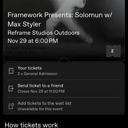 Framework Presents : Solomon With max styler 