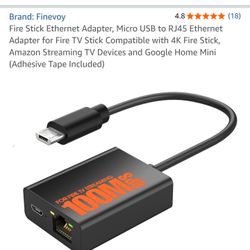 Firestick Ethernet Adapter