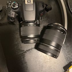 Canon Eos Rebel T6 and lenses