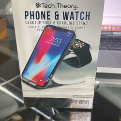 Apple Phone And watch Dock And Charging Stand