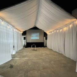 Tent Canopy Drape