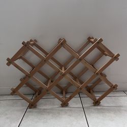 Wine Wood Rack
