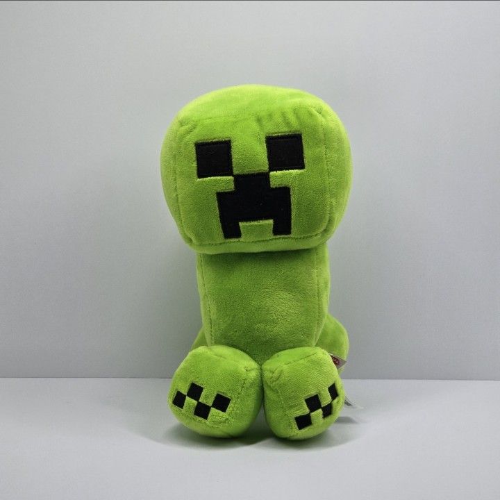 Minecraft Creeper Plush 8" Stuffed Animal Green Microsoft Jnx Movie