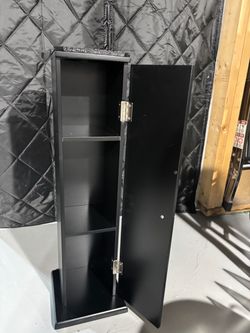 Wall cabinet black