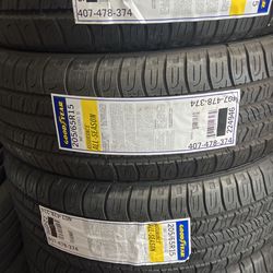 205 65R15 Goodyear 4 New Tires $350 Installed & Balanced 50,000 Miles Warranty