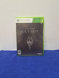Skyrim The Elder Scrolls IV  For Xbox 360