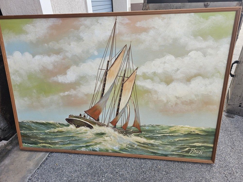 Frame Oil Paint.