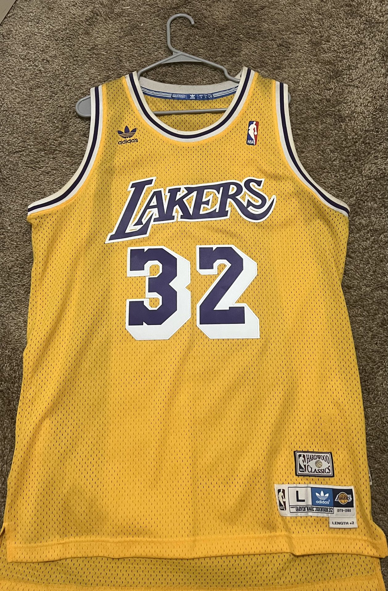 Magic Johnson Lakers NBA Jersey