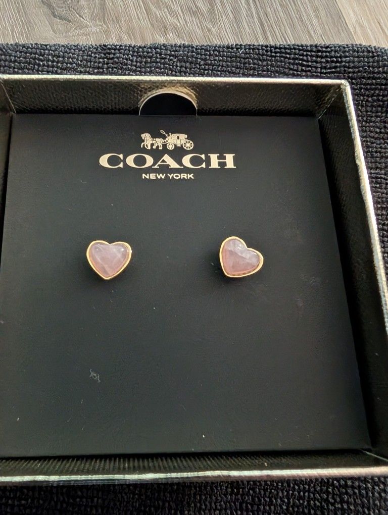Coach Gold Earrings