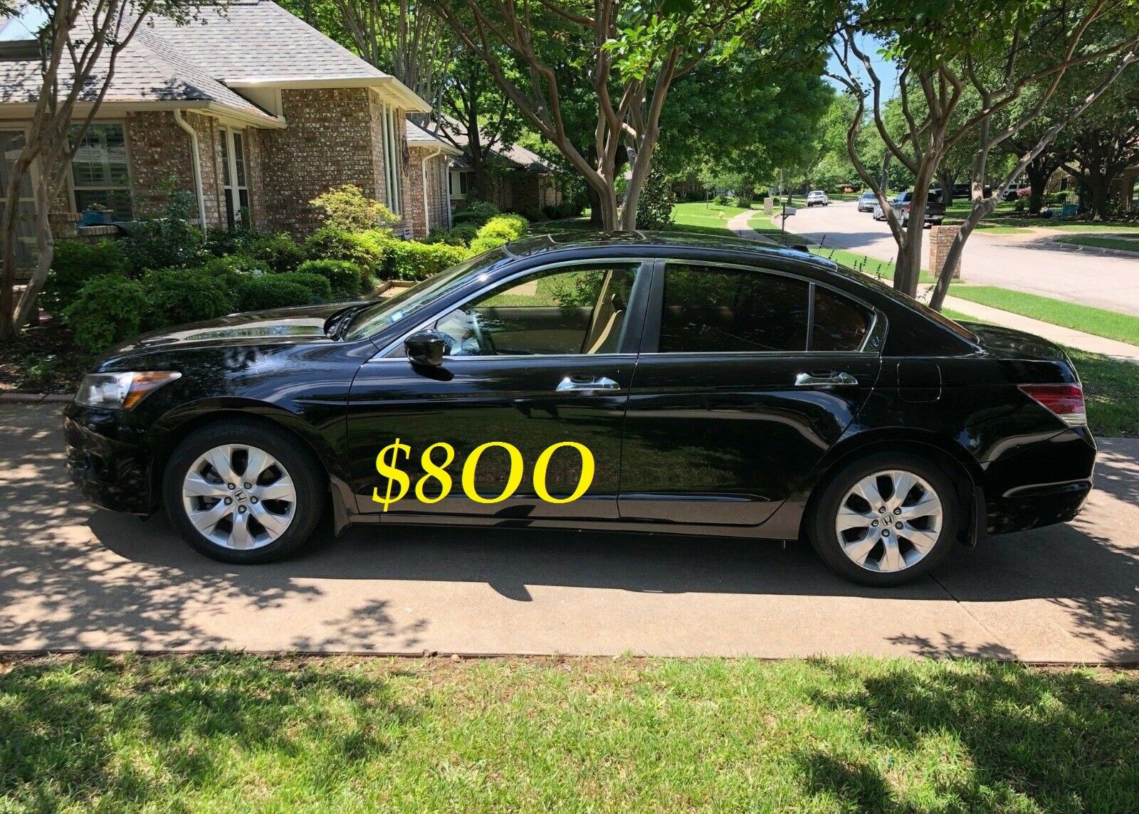 ✅💲8OO URGENT I sell my family car is my 2OO9 Honda Accord Sport V6 TUNNING EX-L Comfortable fully loaded.Clean tittle!✅